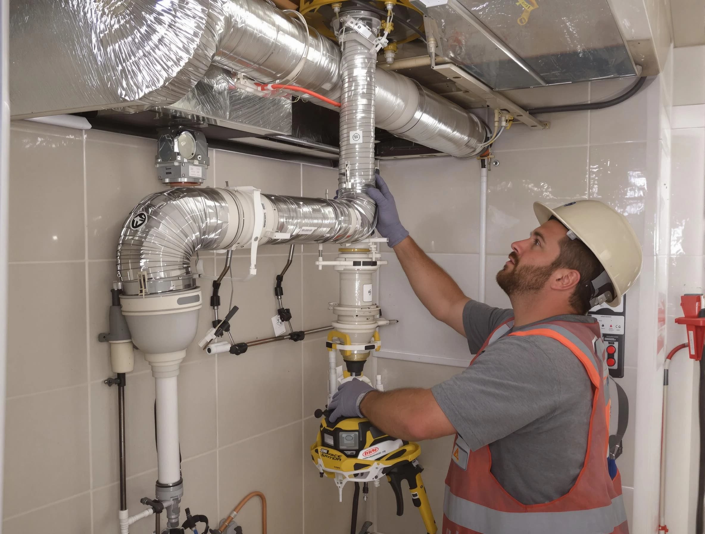 Ashland City Dryer Vent Cleaning expert performing professional dryer vent repair and installation in Ashland City