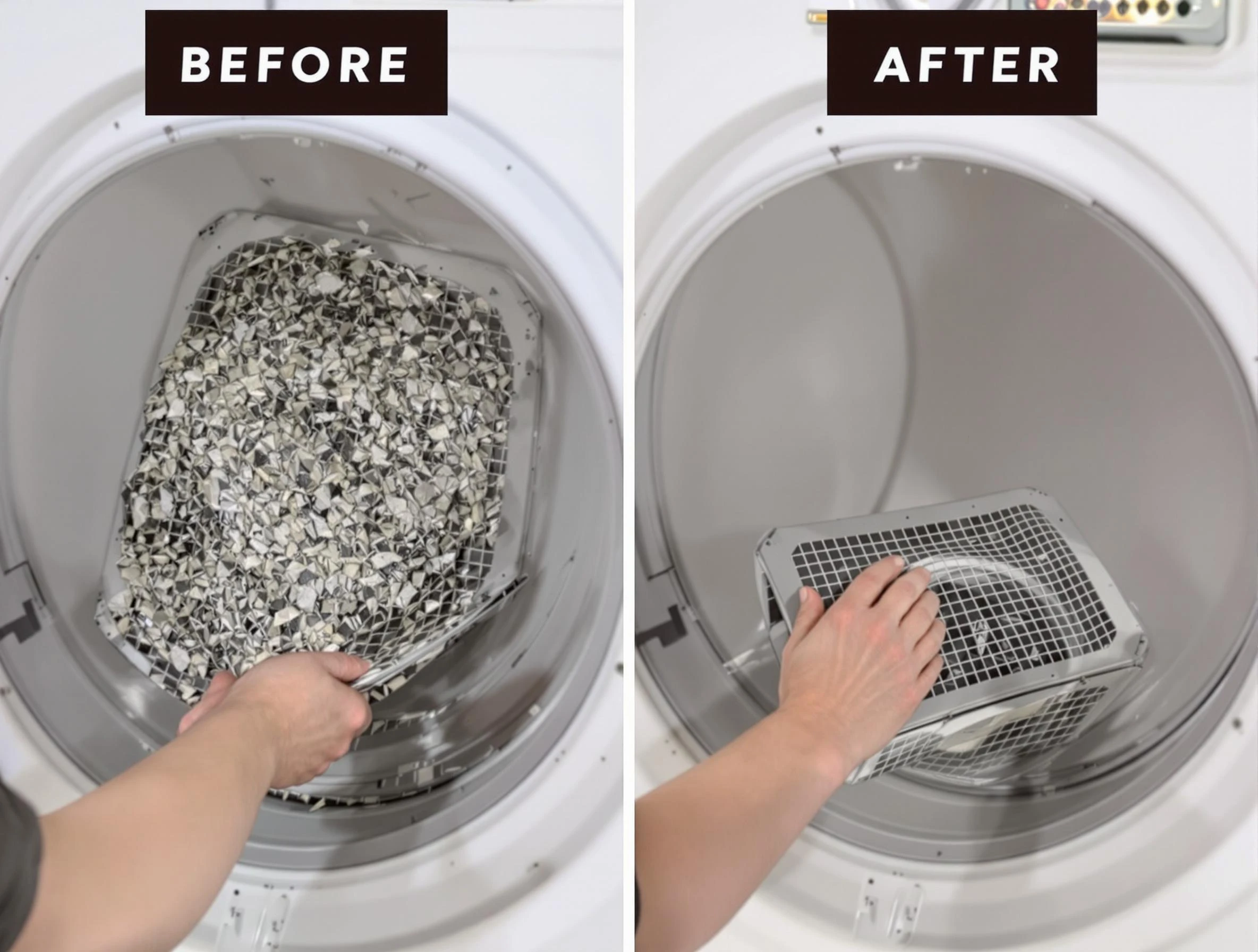 Professional lint trap cleaning by Ashland City Dryer Vent Cleaning in Ashland City