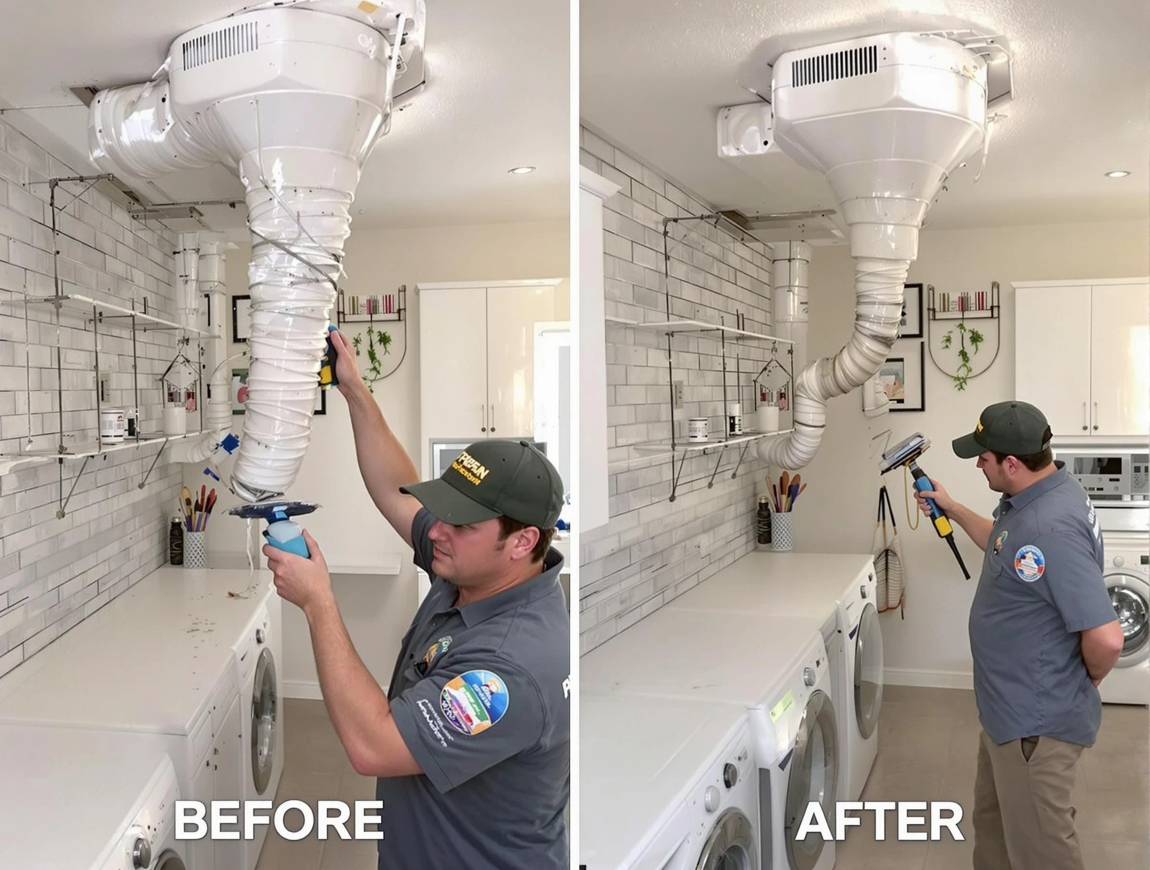 Professional dryer exhaust vent cleaning by Ashland City Dryer Vent Cleaning in Ashland City