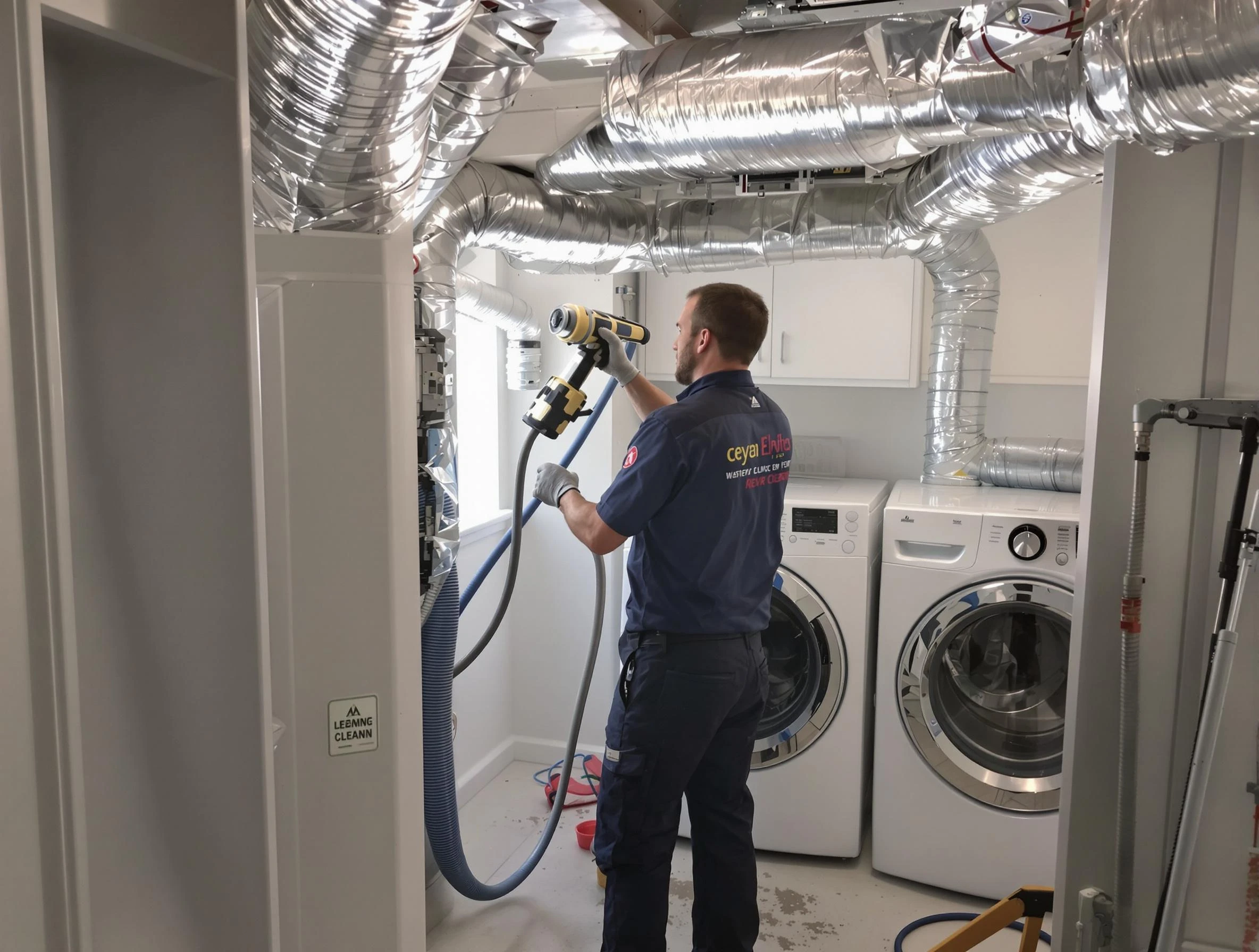 Ashland City Dryer Vent Cleaning specialist using advanced equipment for thorough duct cleaning in Ashland City