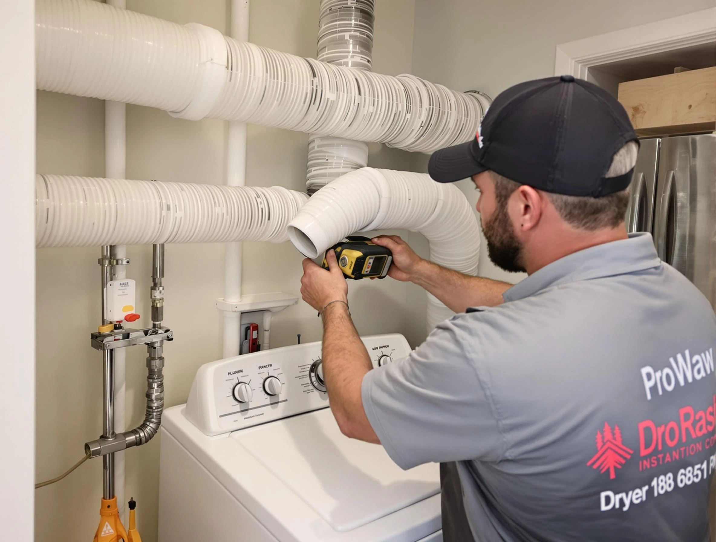 Professional dryer vent hose installation by Ashland City Dryer Vent Cleaning in Ashland City