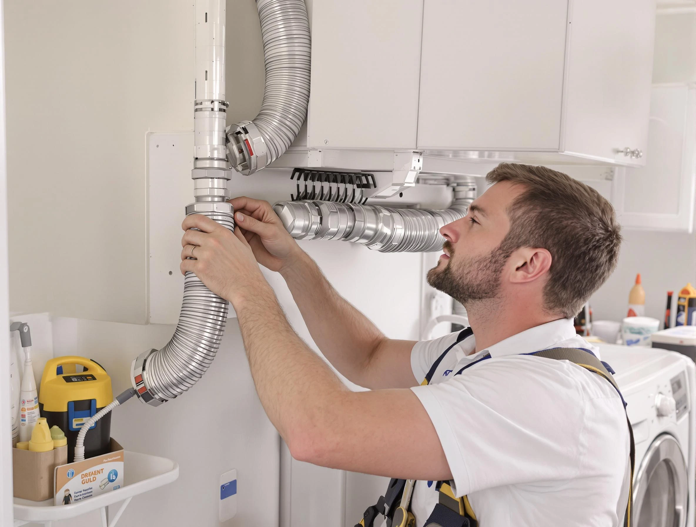 Professional dryer vent repair and installation by Ashland City Dryer Vent Cleaning in Ashland City