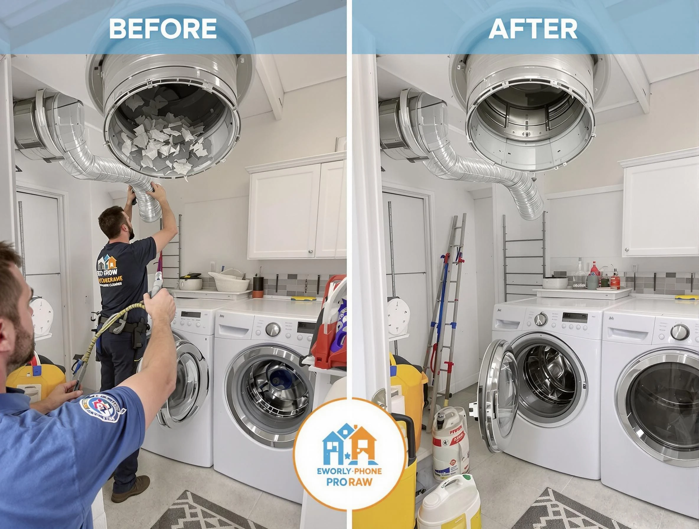 Residential dryer vent cleaning by Ashland City Dryer Vent Cleaning in Ashland City